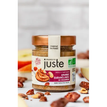 Pâte à tartiner Amande caramélisée - 200 gr