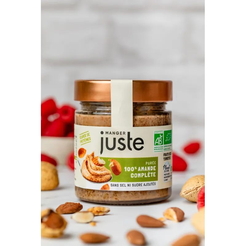 Purée 100% Amande complète - 200 gr