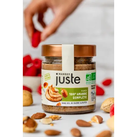 Purée 100% Amande complète - 200 gr