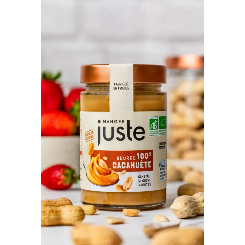 Beurre 100% cacahuète - 300 gr