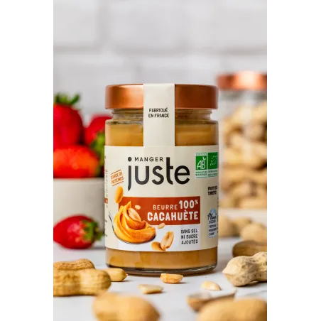 Beurre 100% cacahuète - 300 gr