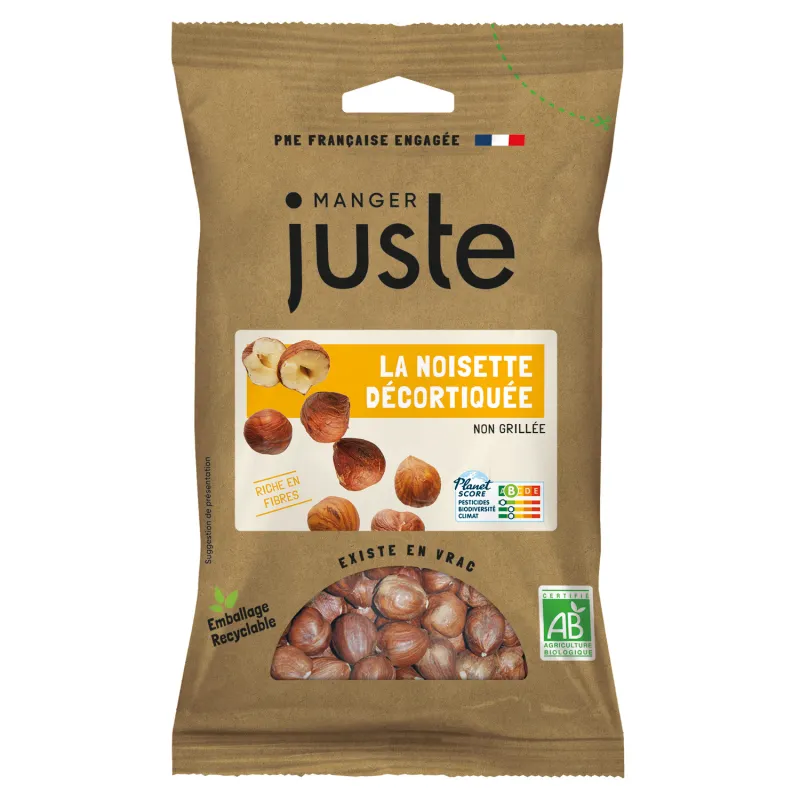 NOISETTES DECORTIQUEES BIO