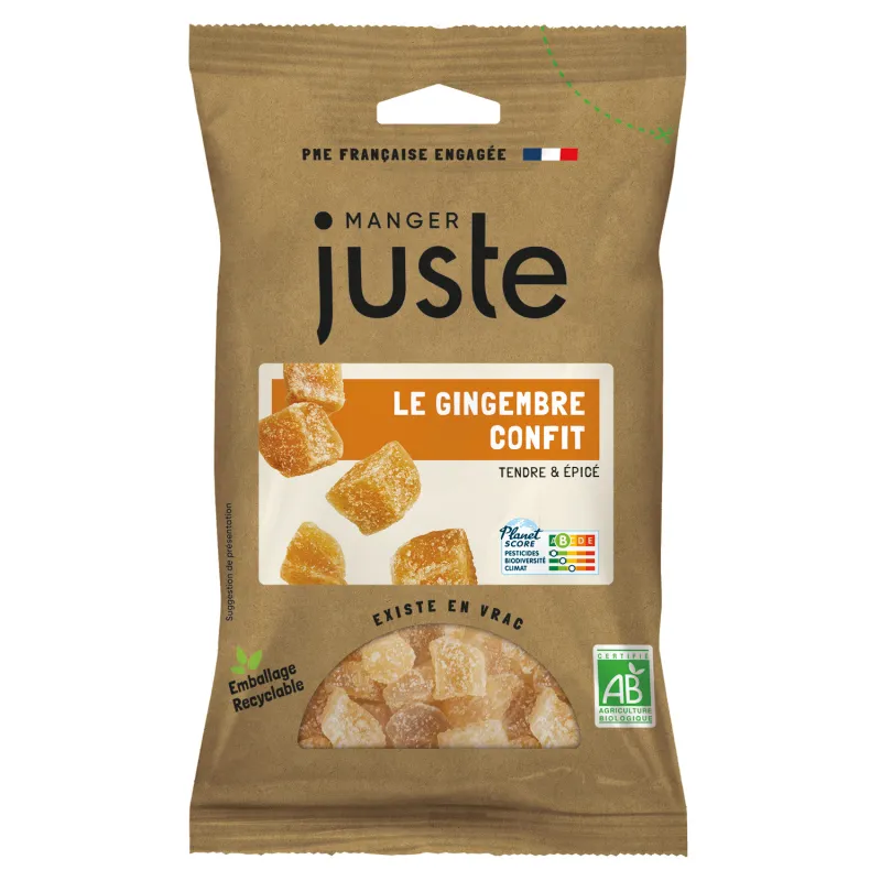 GINGEMBRE CONFIT BIO