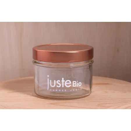 Lot de 3 bocaux en verre 262ml + couvercles