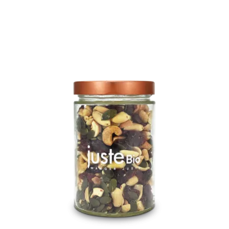 Bocal en verre 580ml + couvercle